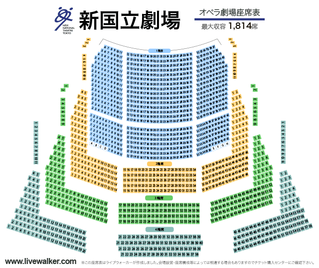 新国立劇場 東京都 渋谷区 Livewalker Com