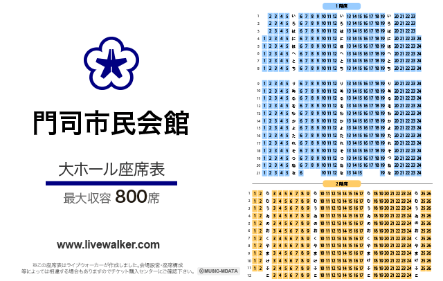 門司市民会館 福岡県北九州市門司区 Livewalker Com